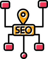 SEO Structure Vector Icon