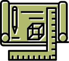 Blueprints Vector Icon