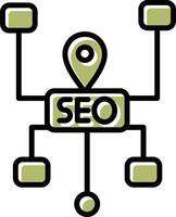 SEO Structure Vector Icon