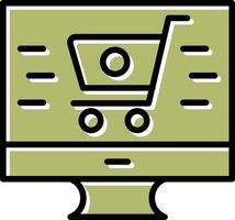 Online Shopping Vector Icon