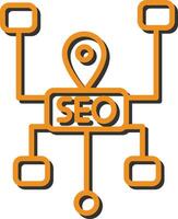 SEO Structure Vector Icon