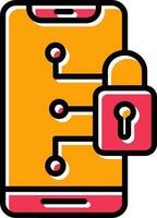 Secure Device Vector Icon