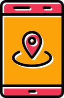 Location Service Vector Icon