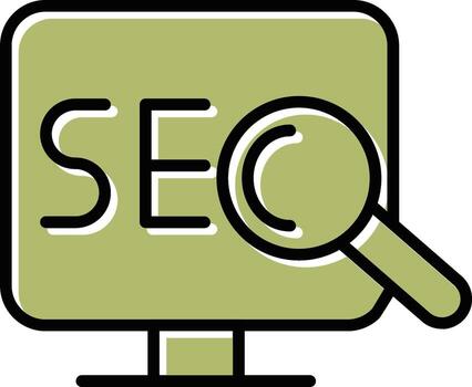 Search Engine Optimization Vector Icon