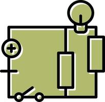 Electrical Circuit Vector Icon