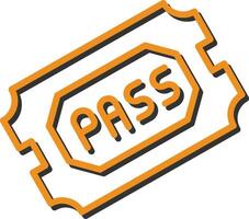 Passes Vector Icon