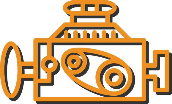 Engine Vector Icon