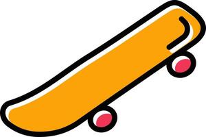 Skateboard Vector Icon