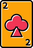 Clubs Card Vector Icon