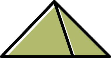 Pyramid Vector Icon