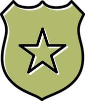 icono de vector de insignia