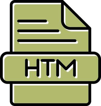 HTM Vector Icon
