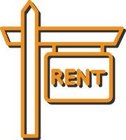 Rent Vector Icon