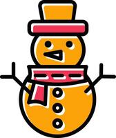 Snowman Vector Icon