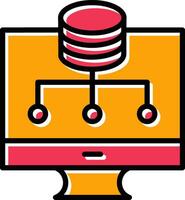 Data Storage Vector Icon