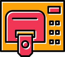 ATM Service Vector Icon