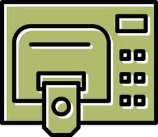 ATM Service Vector Icon