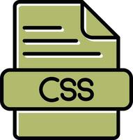 icono de vector de css