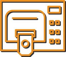 ATM Service Vector Icon