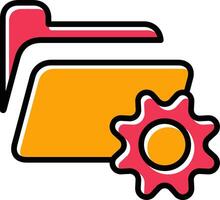 Preferences Folder Vector Icon