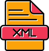 XML Vector Icon