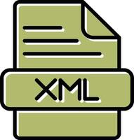 XML Vector Icon