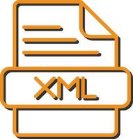 XML Vector Icon