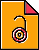 Closed Padlock Vector Icon
