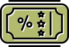 Sale Ticket Vector Icon