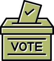 Ballot Vector Icon