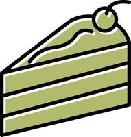 Cake Slice Vector Icon