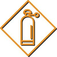 Pressurized Cylinder Vector Icon