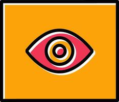 Eye Scan Vector Icon