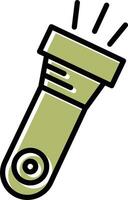 Flashlight Vector Icon