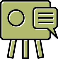 Message Board Vector Icon