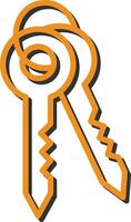 Keys Vector Icon