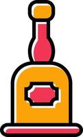 icono de vector de whisky