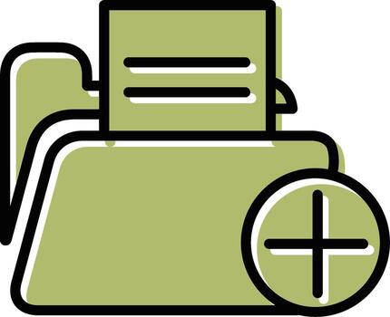 Create Folder Vector Icon