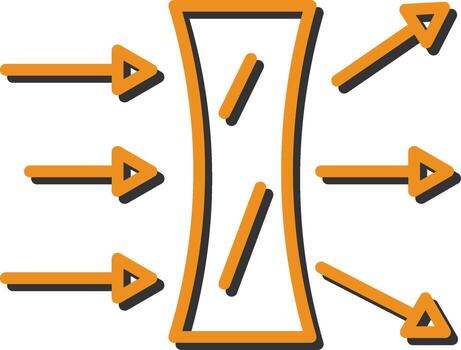 Reflection Vector Icon