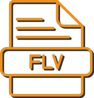 FLV Vector Icon