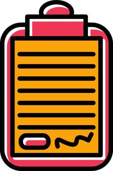 Contract Vector Icon