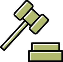 Gavel Vector Icon