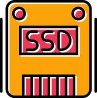 SSD Vector Icon