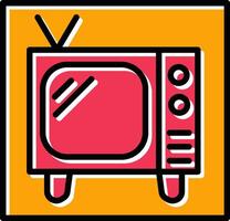 icono de vector de television