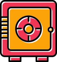 Safe Box Vector Icon