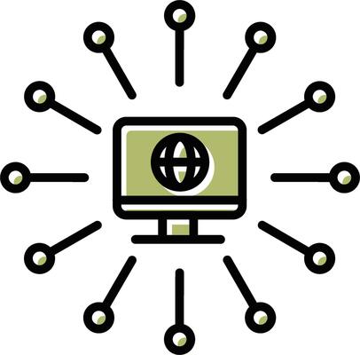 Networks Vector Icon