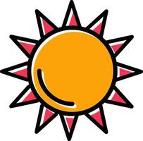 Sun I Vector Icon