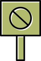 Do Not Disturb Vector Icon