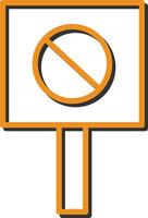 Do Not Disturb Vector Icon