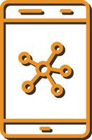 Network Activity Vector Icon